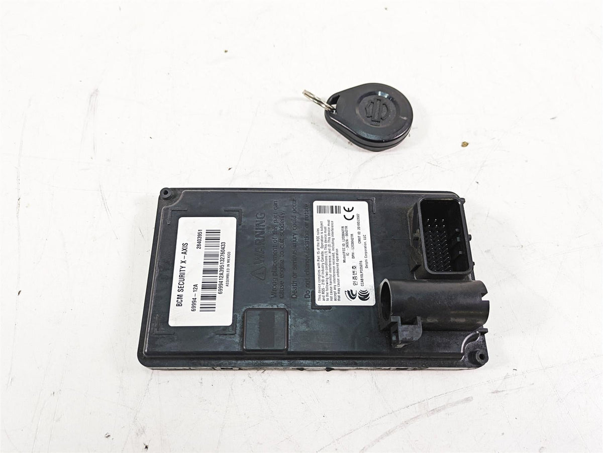 2014 Harley Touring FLHTK Electra Glide Bcm Security X-Axis & Fob 69994-12A {{ shop.shopifyCountryName }} - Mototech271