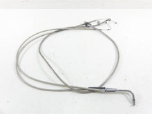 Load image into Gallery viewer, Big Twin Harley Dyna Softail  for 19&quot; Ape Hanger Throttle Cable &amp; Brake Line Set | Mototech271
