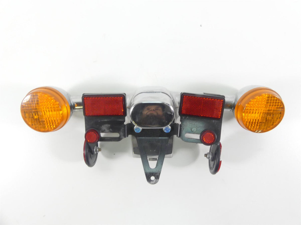 2007 Honda VT1100 C2 Shadow Rear Blinker Bar Plate Holder Set 33600-MBA-612 {{ shop.shopifyCountryName }} - Mototech271