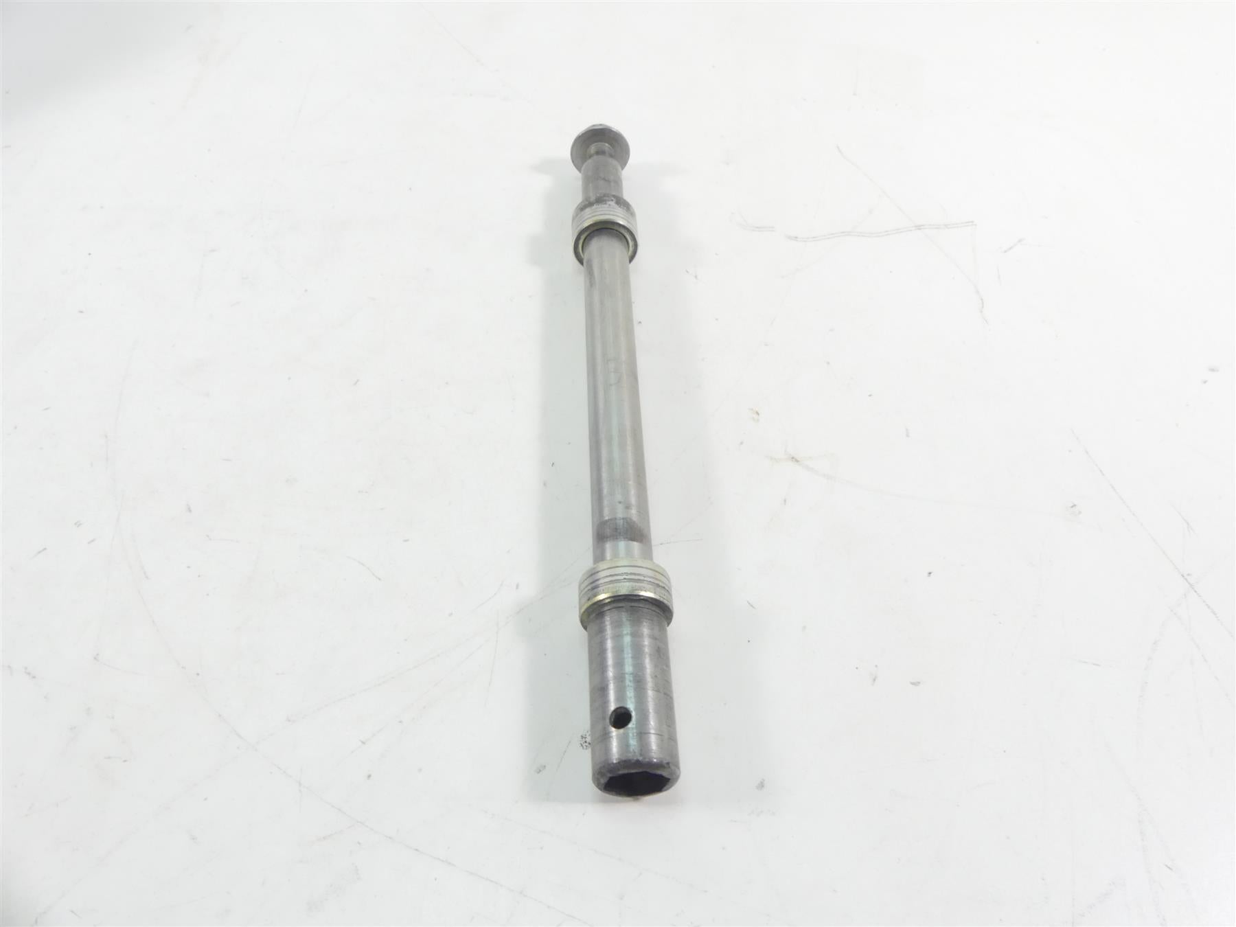 2003 Honda VTX1800R Straight Front Wheel Spindle Axle 44301-MZ0-A40 {{ shop.shopifyCountryName }} - Mototech271