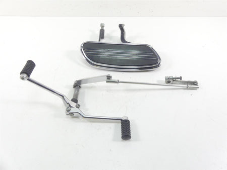 2005 Harley Touring FLHRSI Road King Left Front Floorboard & Shifter 50622-83C {{ shop.shopifyCountryName }} - Mototech271