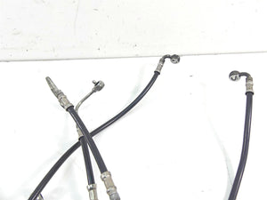 2011 Harley Touring FLTRX Road Glide Front Abs Brake Line Set 42161-09 41679-09