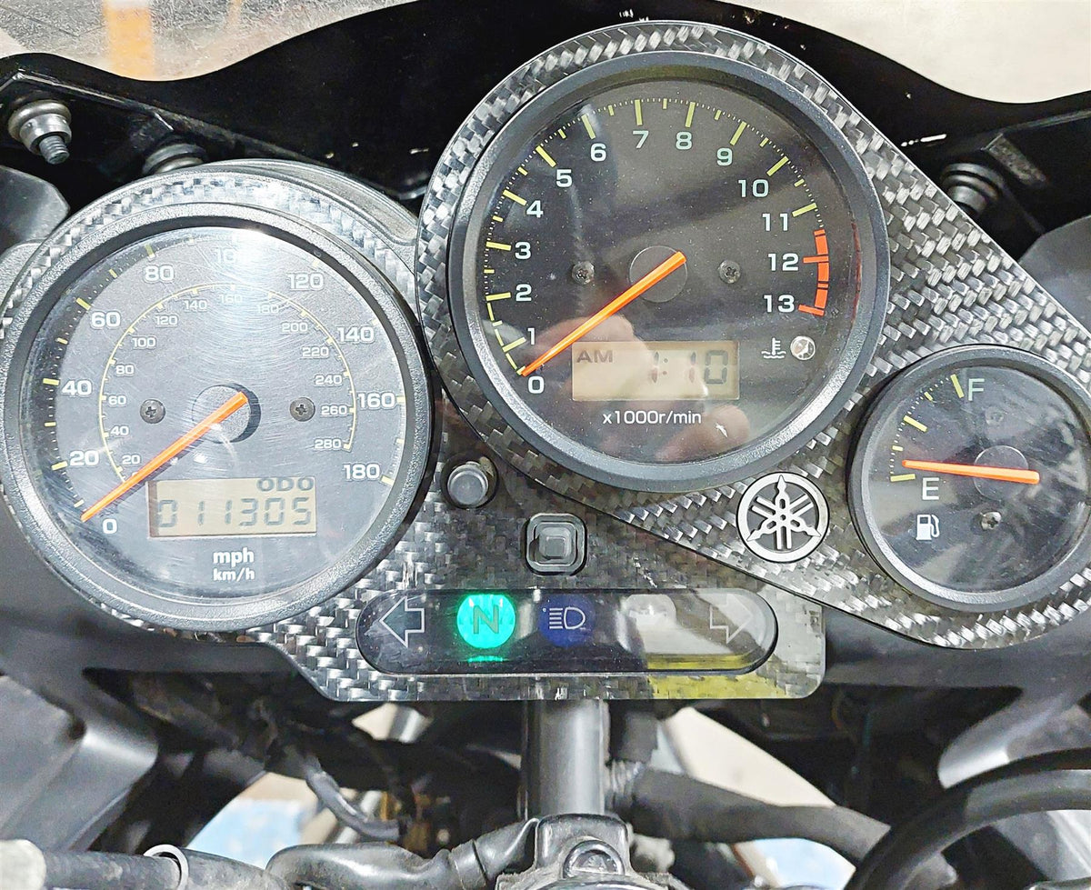 2002 Yamaha FZ1 FZS1000 Fazer Speedometer Gauges Instrument 11k 5LV-83570-10-00 {{ shop.shopifyCountryName }} - Mototech271