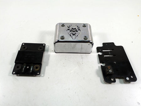 2000 Harley Dyna FXDL Low Rider Electrical Box Carrier & Chrome Cover 66333-99 {{ shop.shopifyCountryName }} - Mototech271