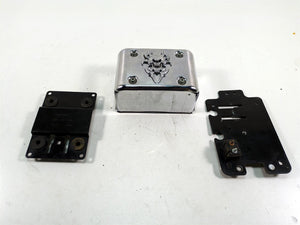 2000 Harley Dyna FXDL Low Rider Electrical Box Carrier & Chrome Cover 66333-99
