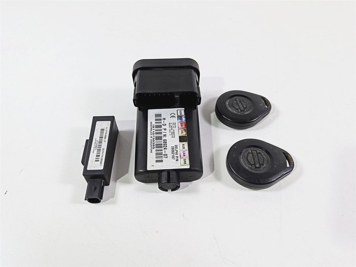 2011 Harley Touring FLHTCU CVO Electra Glide Tssm Module Fob & Antenna 68924-07-Mototech271