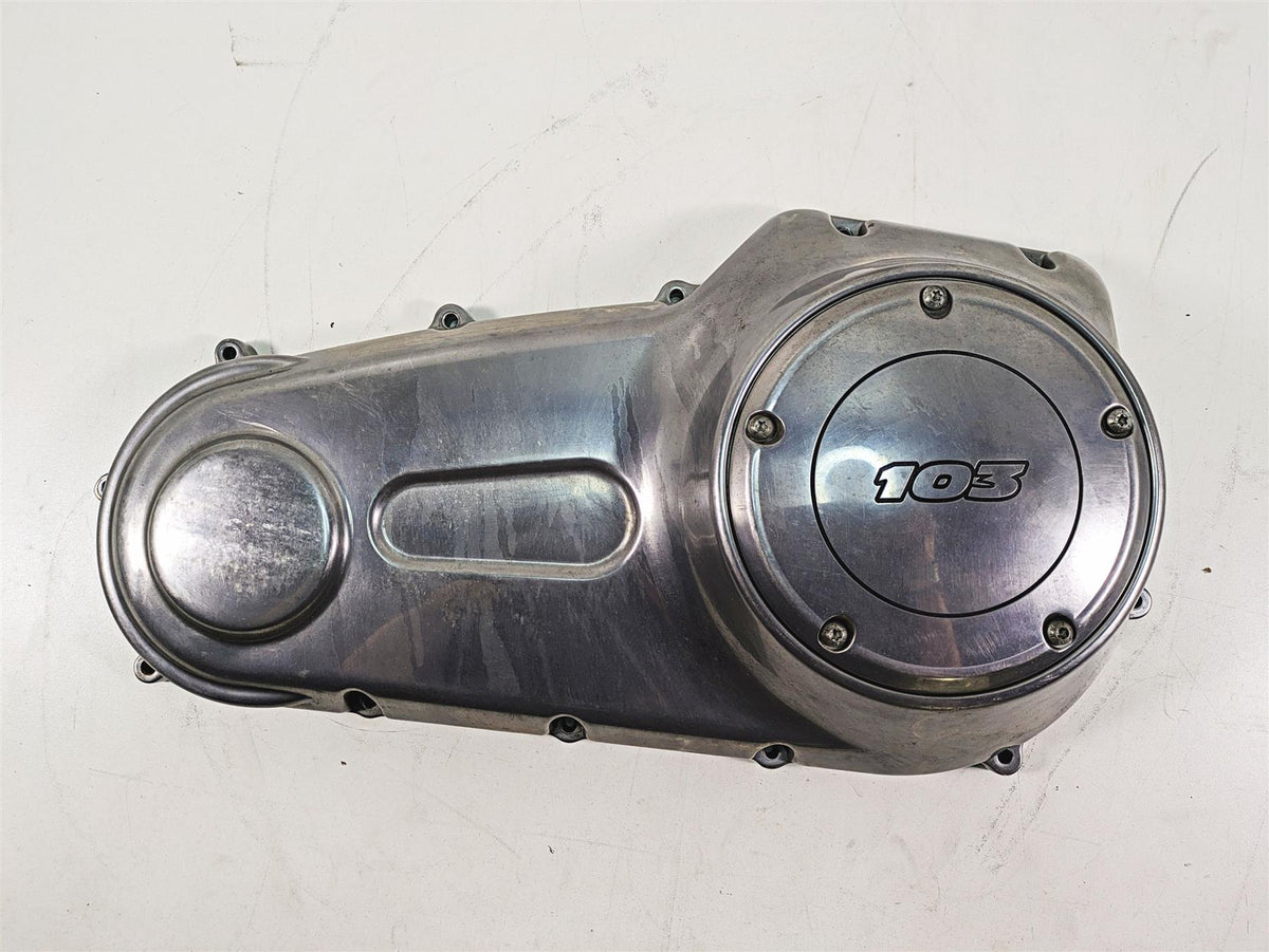2012 Harley FLD Dyna Switchback Outer Primary Drive Clutch Cover 60784-06 {{ shop.shopifyCountryName }} - Mototech271
