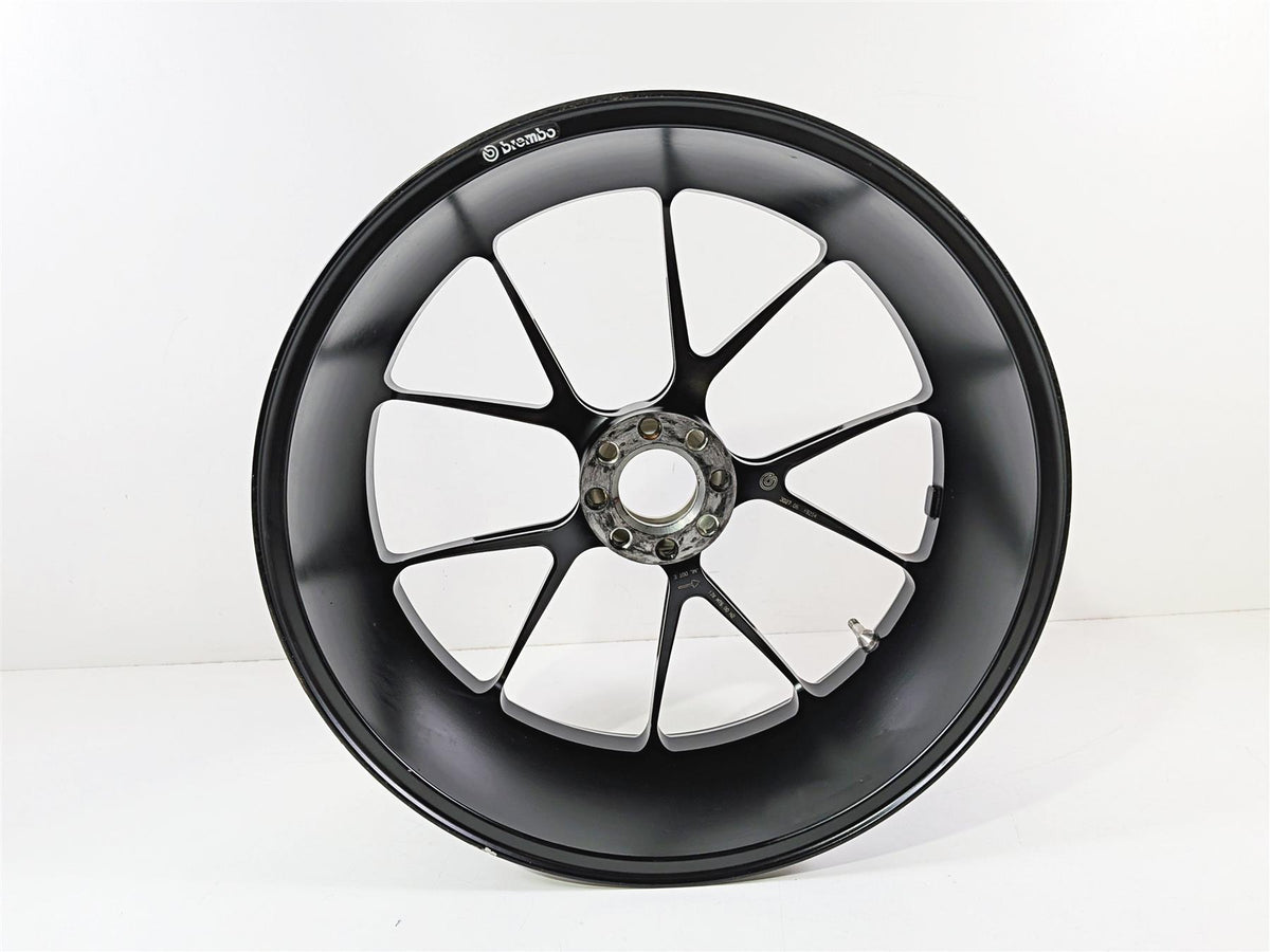 2007 Mv Agusta F4 1000R 312 Straight Rear 17x6 Brembo Forged Wheel Rim 80A0A9318-Mototech271