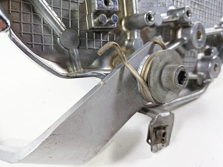 2002 BMW K1200LT 89V3 Right Chrome Footpeg Set & Brake Pedal 46717682134 {{ shop.shopifyCountryName }} - Mototech271