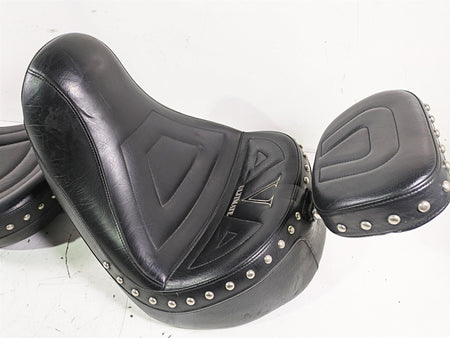 2002 Honda GL1500 CD Valkyrie Deluxe Ultimate Front Rear Lowrider Seat Saddle Set {{ shop.shopifyCountryName }} - Mototech271