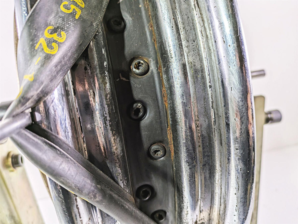 2005 Harley Softail FLSTSCI Heritage Springer Rear 16x3 Wheel Rim Read 40700-05A {{ shop.shopifyCountryName }} - Mototech271