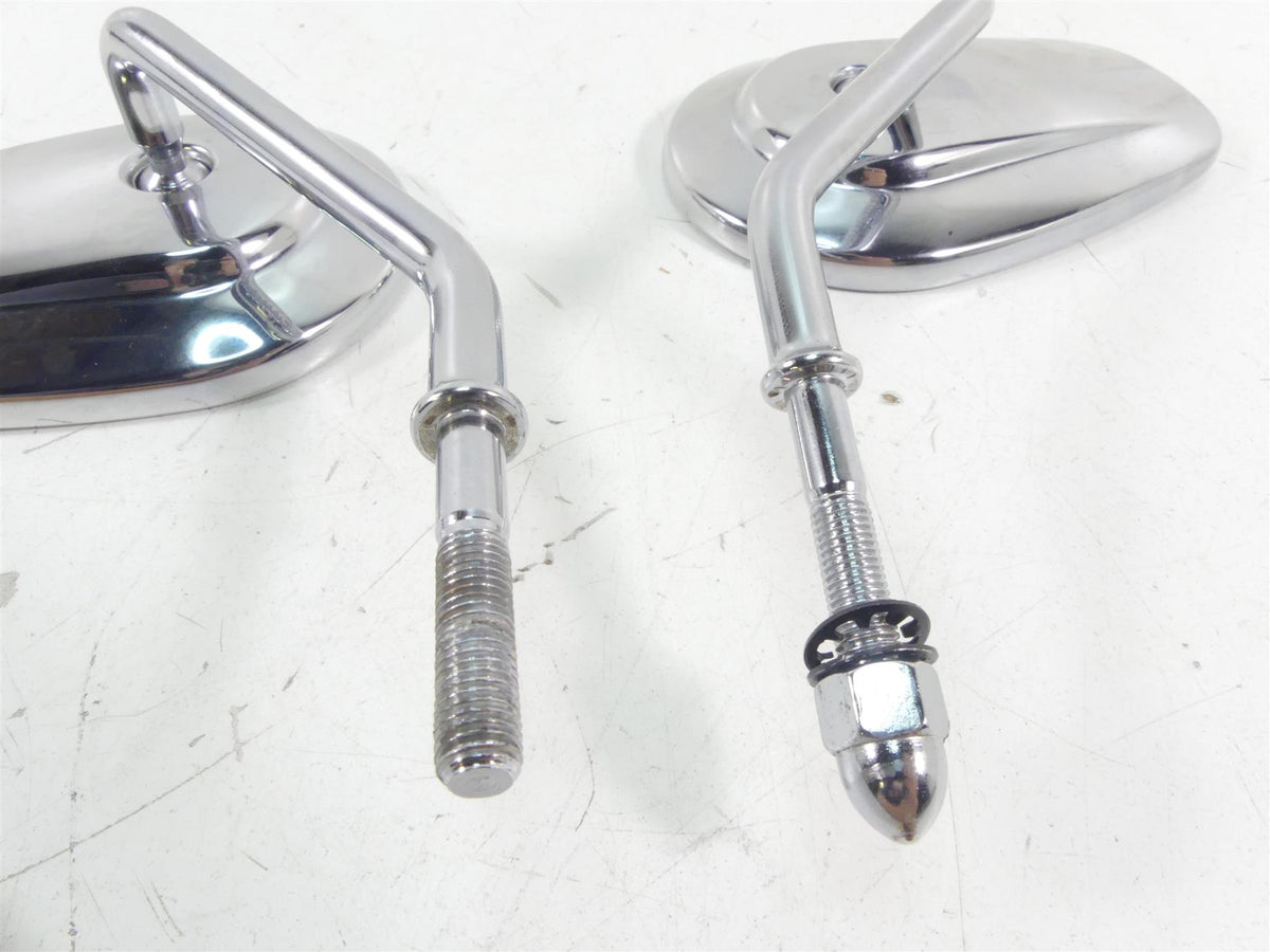 2014 Harley FXDL Dyna Low Rider Chrome Rear View Mirror Set 91840-03 91845-03 {{ shop.shopifyCountryName }} - Mototech271