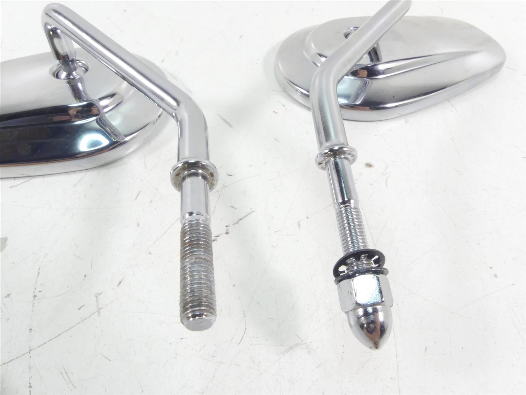 2014 Harley FXDL Dyna Low Rider Chrome Rear View Mirror Set 91840-03 91845-03 {{ shop.shopifyCountryName }} - Mototech271