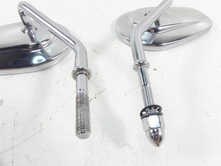 2014 Harley FXDL Dyna Low Rider Chrome Rear View Mirror Set 91840-03 91845-03 {{ shop.shopifyCountryName }} - Mototech271