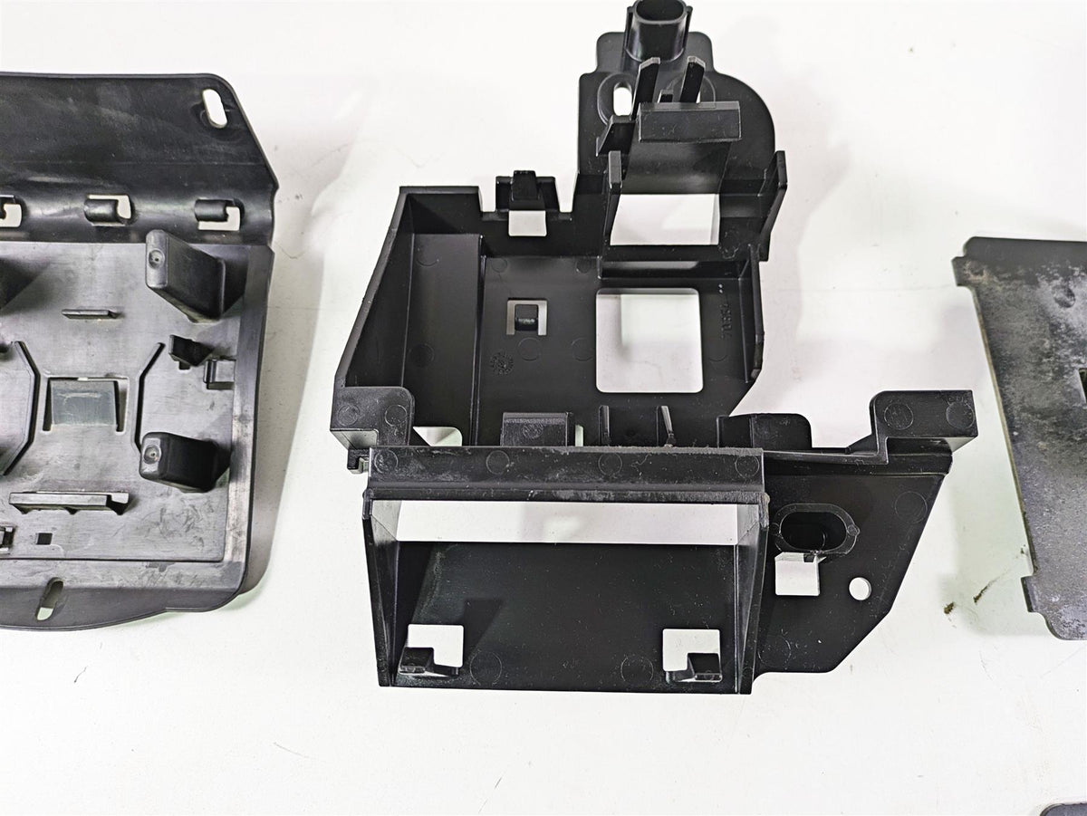 2014 Harley FLS Softail Slim Electric Battery Holder Plastic Set 70354-11 {{ shop.shopifyCountryName }} - Mototech271