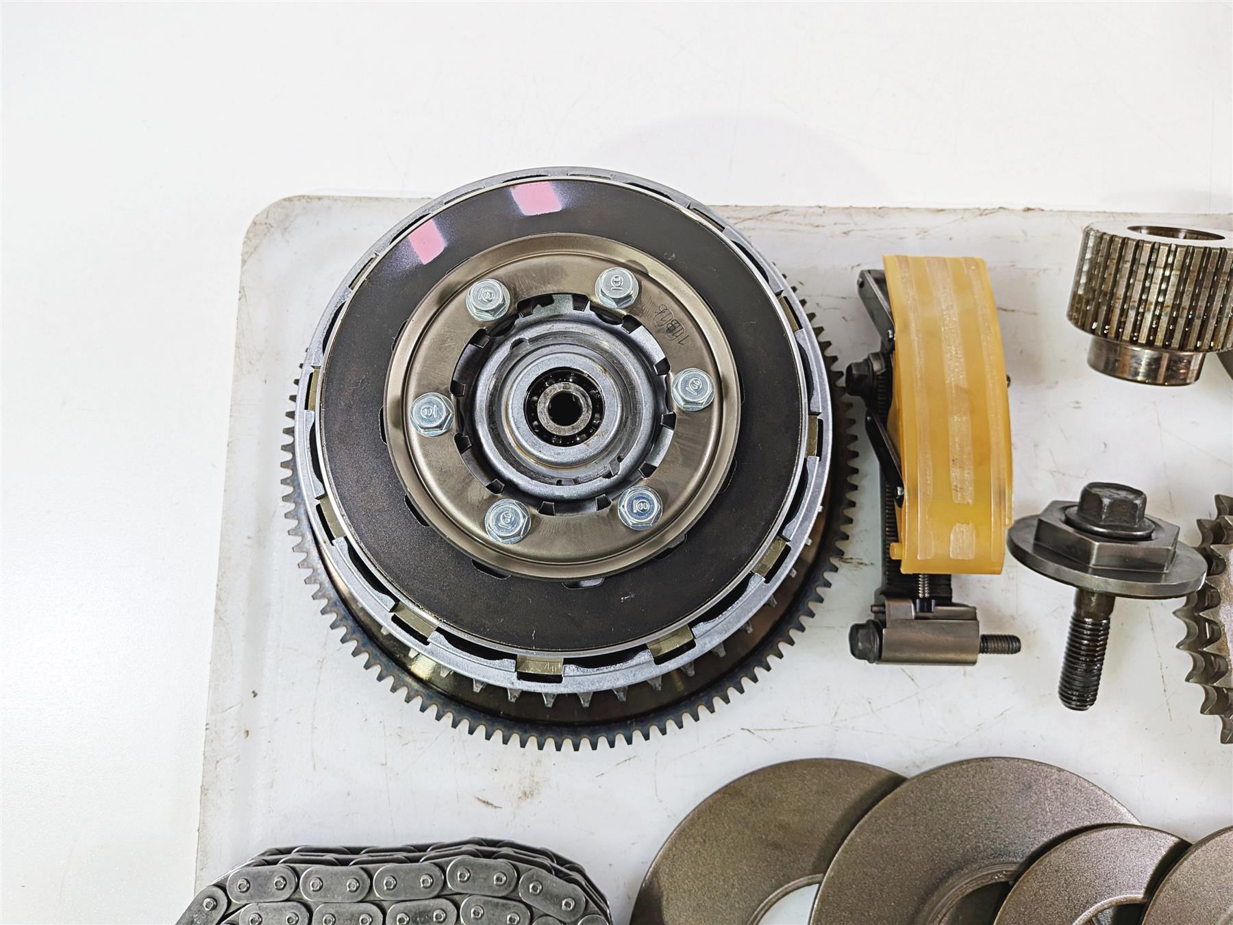 2011 Harley Touring FLHTCU CVO Electra Glide Primary Drive Clutch Kit 37817-11-Mototech271