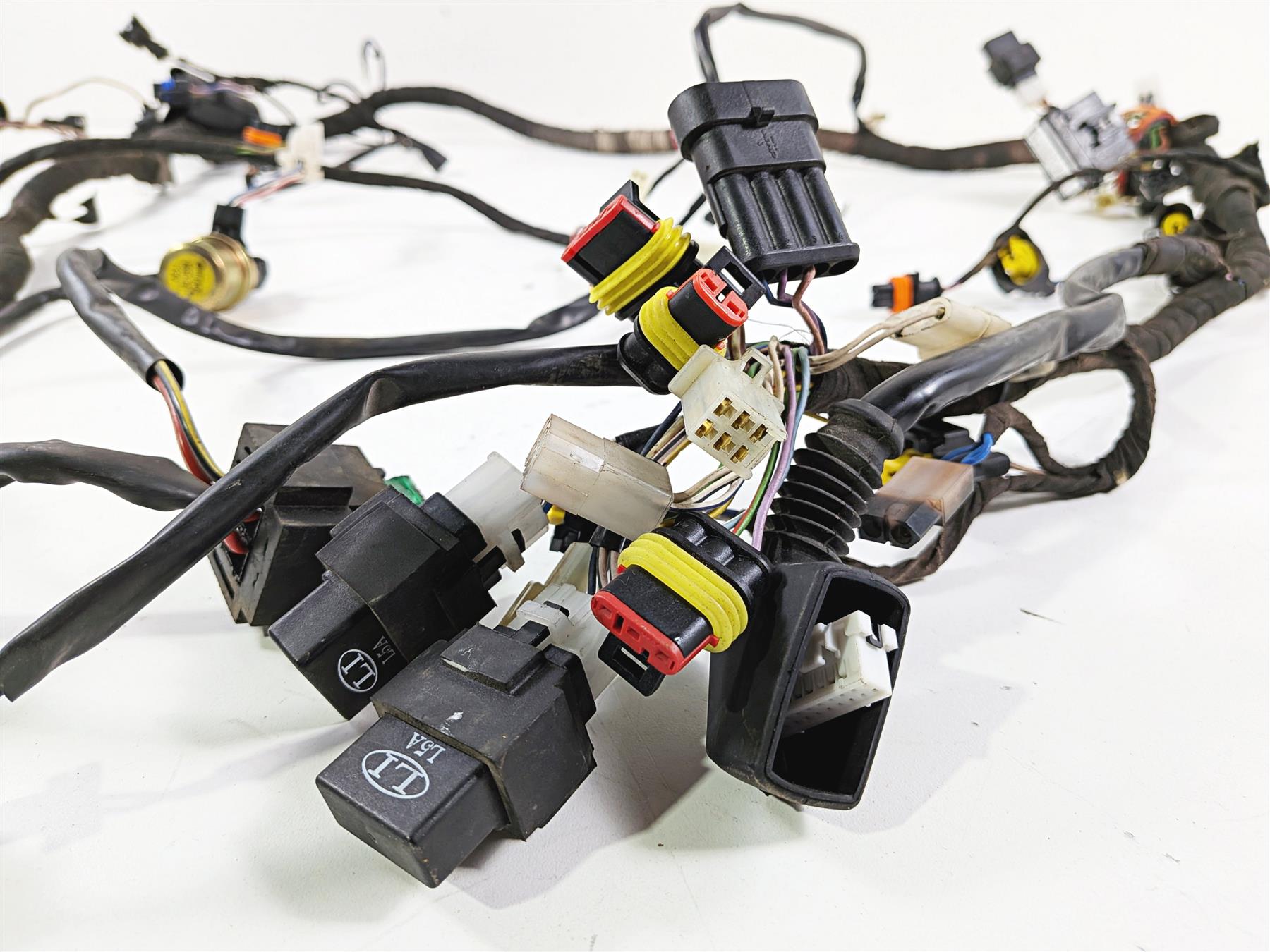 2008 Aprilia RSVR 1000 Factory Main Wiring Harness Loom No Cuts AP8127681 {{ shop.shopifyCountryName }} - Mototech271