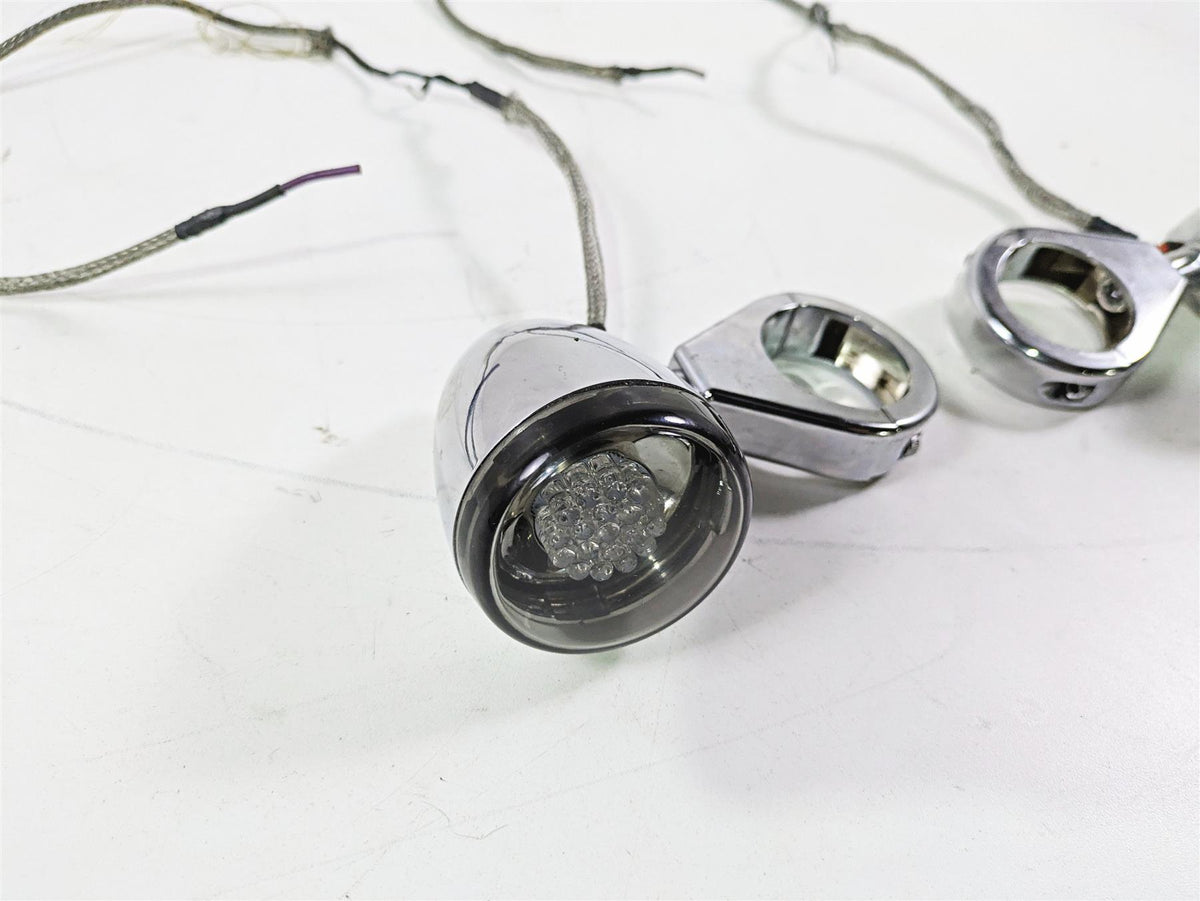 2002 Big Dog Pitbull Front Blinker Turn Signal Set Led BDM130-00794 {{ shop.shopifyCountryName }} - Mototech271