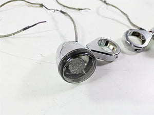 2002 Big Dog Pitbull Front Blinker Turn Signal Set Led BDM130-00794