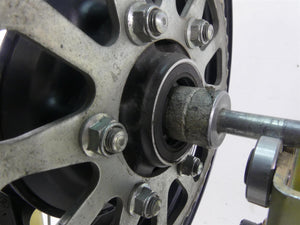 2013 Kawasaki ZX636 ZX6R Ninja Straight 17x5.5 Rear Wheel Rim 41073-0597-18F | Mototech271