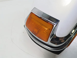 2008 Harley FLHTCU Electra Glide Front Fender White Black Gold Pearl 59087-00B