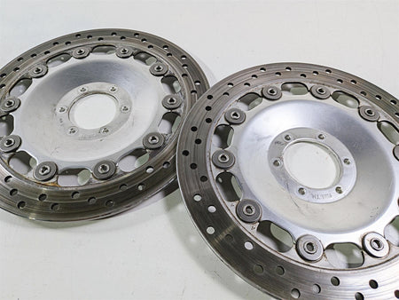 1997 Honda GL1500 CA Valkyrie Front Brake Rotor Disc Set 4.43mm 45220-MZ0-003-Mototech271