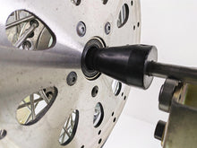Load image into Gallery viewer, 2002 Indian Spirit Deluxe Spoke Front Wheel Rim &amp; Rotor 16x3.5 1mm Runout 21-950
