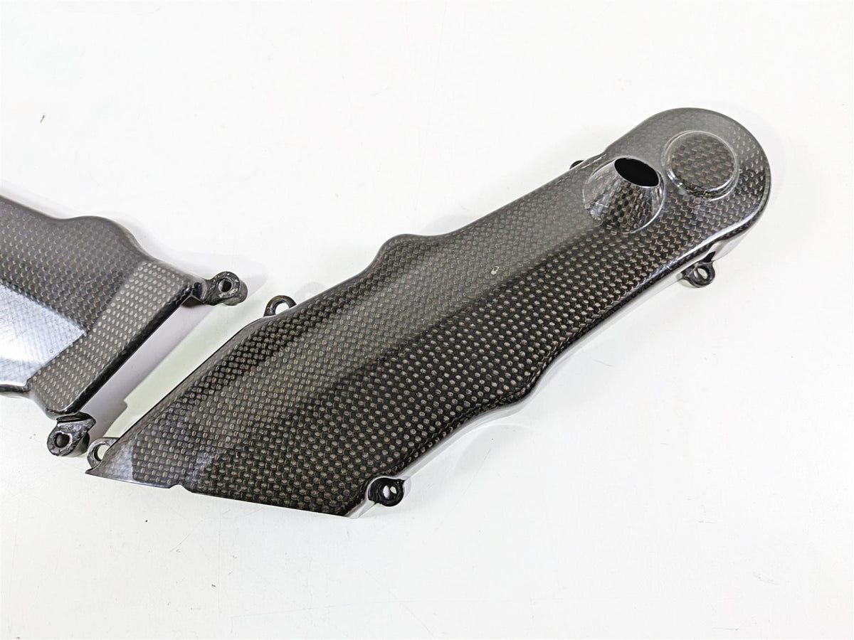 2009 Ducati Hypermotard 1100 S Carbon Fiber Timing Belt Cover 24510851A 24510861-Mototech271