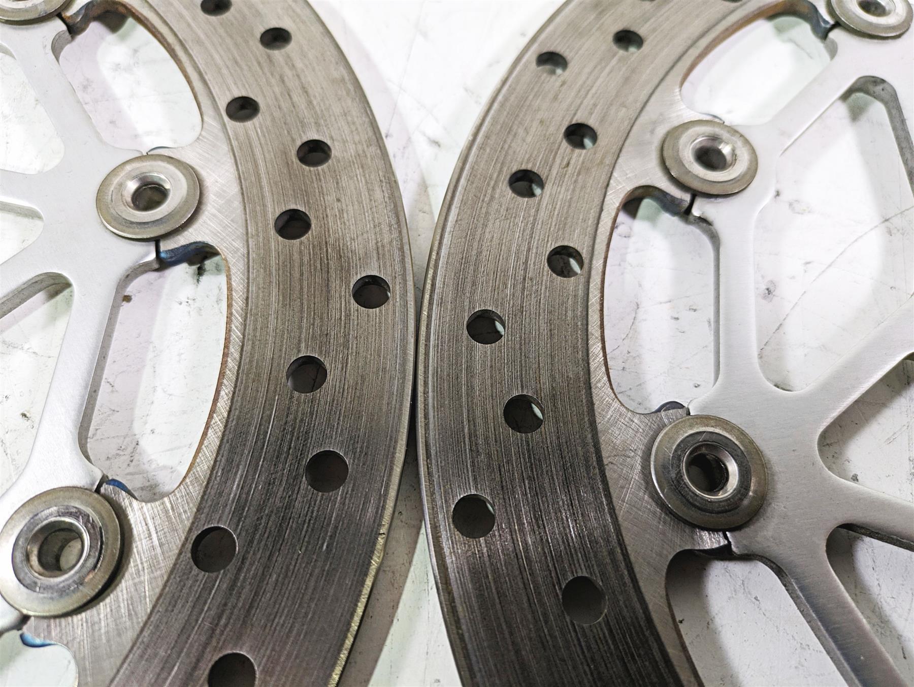 2023 Triumph Street Triple 765 RS Brembo Front Brake Rotor Disc Set 2k T2022080 {{ shop.shopifyCountryName }} - Mototech271