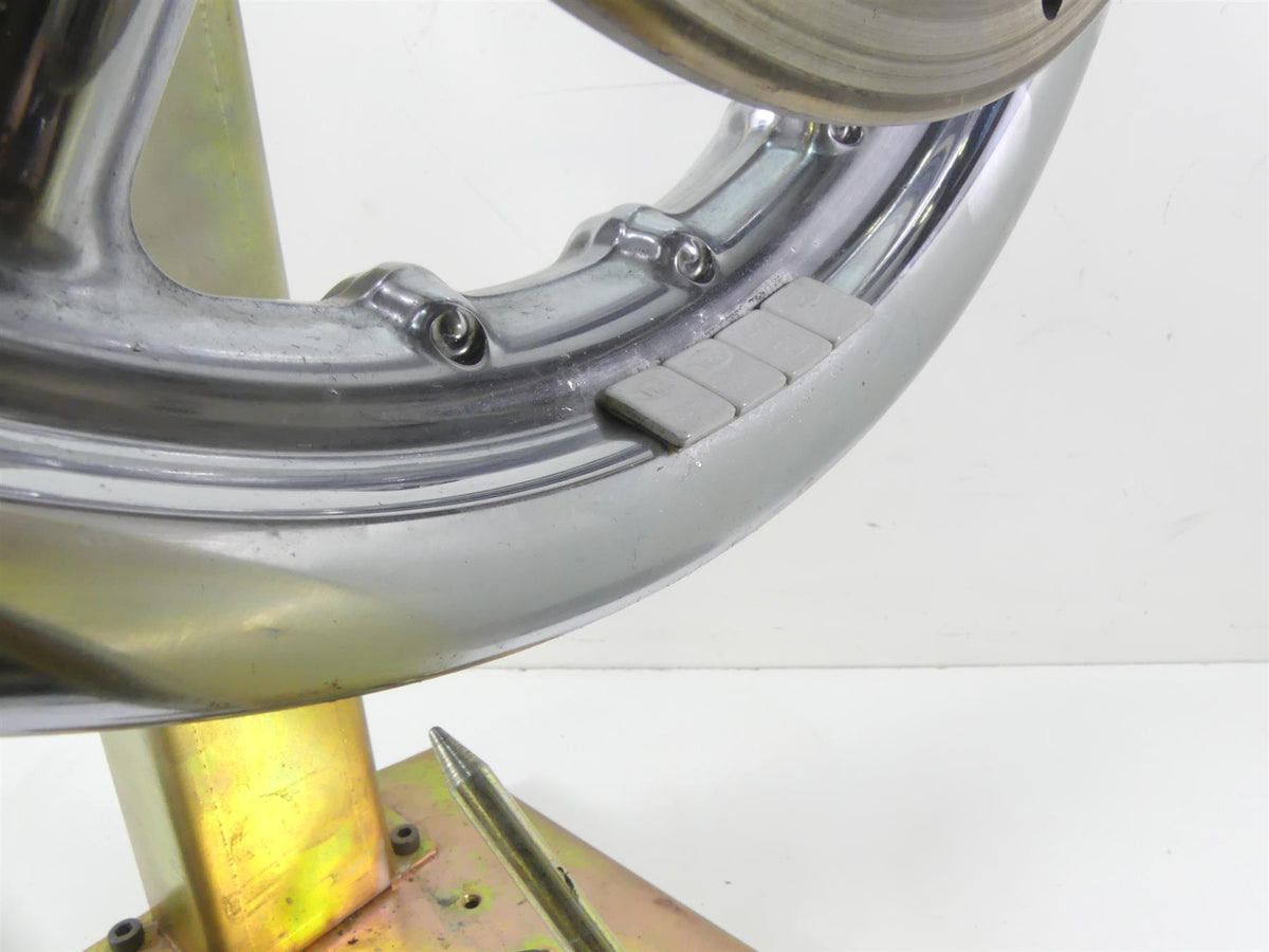 2004 Harley FLHTC SE CVO Electra Glide Straight Rear Wheel Rim 16x3 43482-04 {{ shop.shopifyCountryName }} - Mototech271