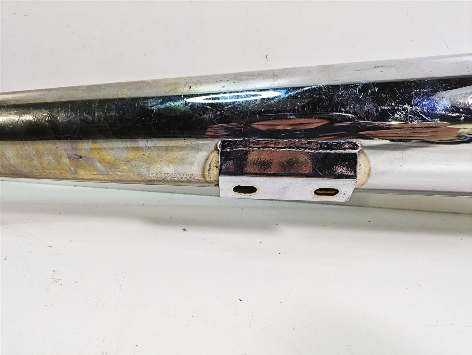 Harley Davison Softail Oem 2 into 1 Exhaust Pipe System Kit -NO O2 Ports 65120-97 {{ shop.shopifyCountryName }} - Mototech271