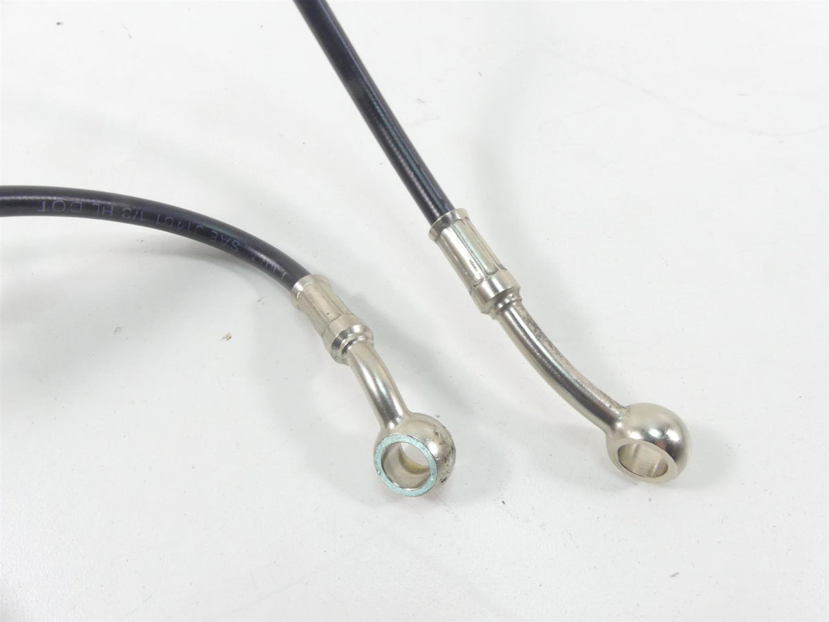 2015 Triumph 1050 Speed Triple R Abs Rear Brake Line Hoses Set T2024110 T2024111 {{ shop.shopifyCountryName }} - Mototech271