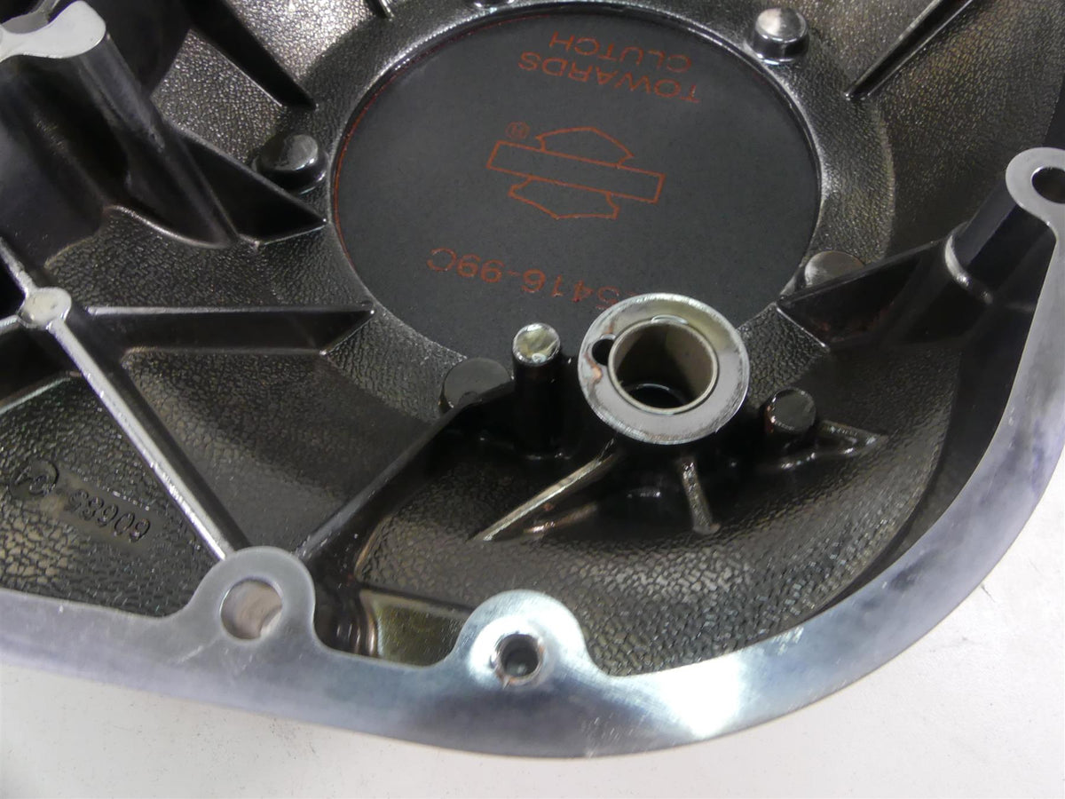 2004 Harley FLHTC SE CVO Electra Glide Outer Primary Drive Clutch Cover 60672-98 {{ shop.shopifyCountryName }} - Mototech271