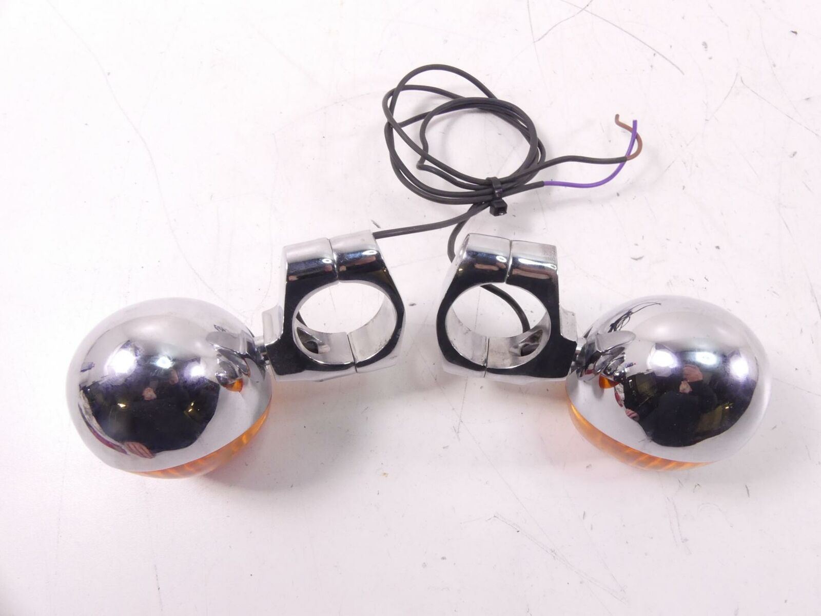 2003 Indian Spirit Springfield Front Blinker Turn Signal Set 66-063 66-064 {{ shop.shopifyCountryName }} - Mototech271