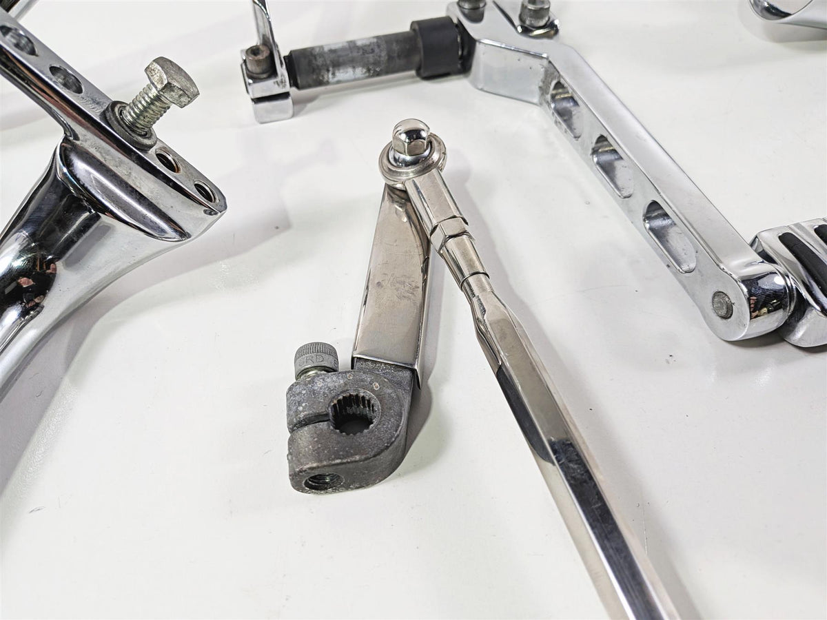 2006 Harley Touring FLHTCU SE CVO Electra Glide Left Floorboard Set 51055-04-Mototech271