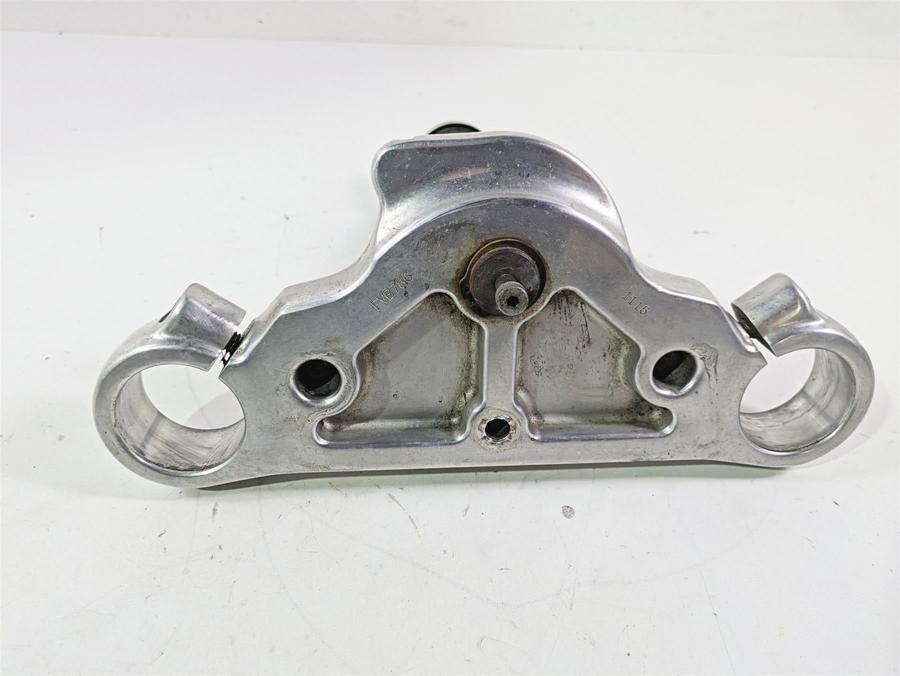 2016 Harley FXDWG Dyna Wide Glide Lower Triple Tree Steering Clamp 49mm 46386-08 {{ shop.shopifyCountryName }} - Mototech271