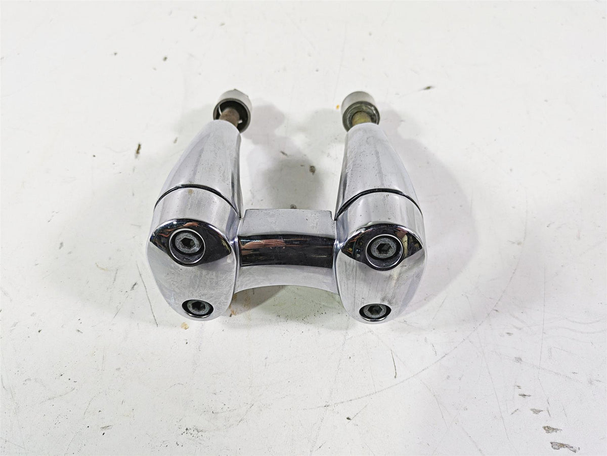2012 Harley FLD Dyna Switchback Handlebar Chrome Riser & Extensions 55900004 55900005 {{ shop.shopifyCountryName }} - Mototech271