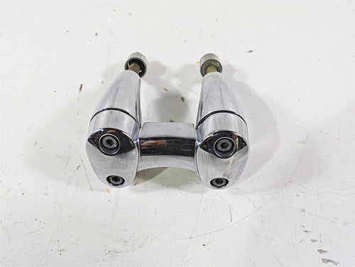 2012 Harley FLD Dyna Switchback Handlebar Chrome Riser & Extensions 55900004 55900005 | Mototech271