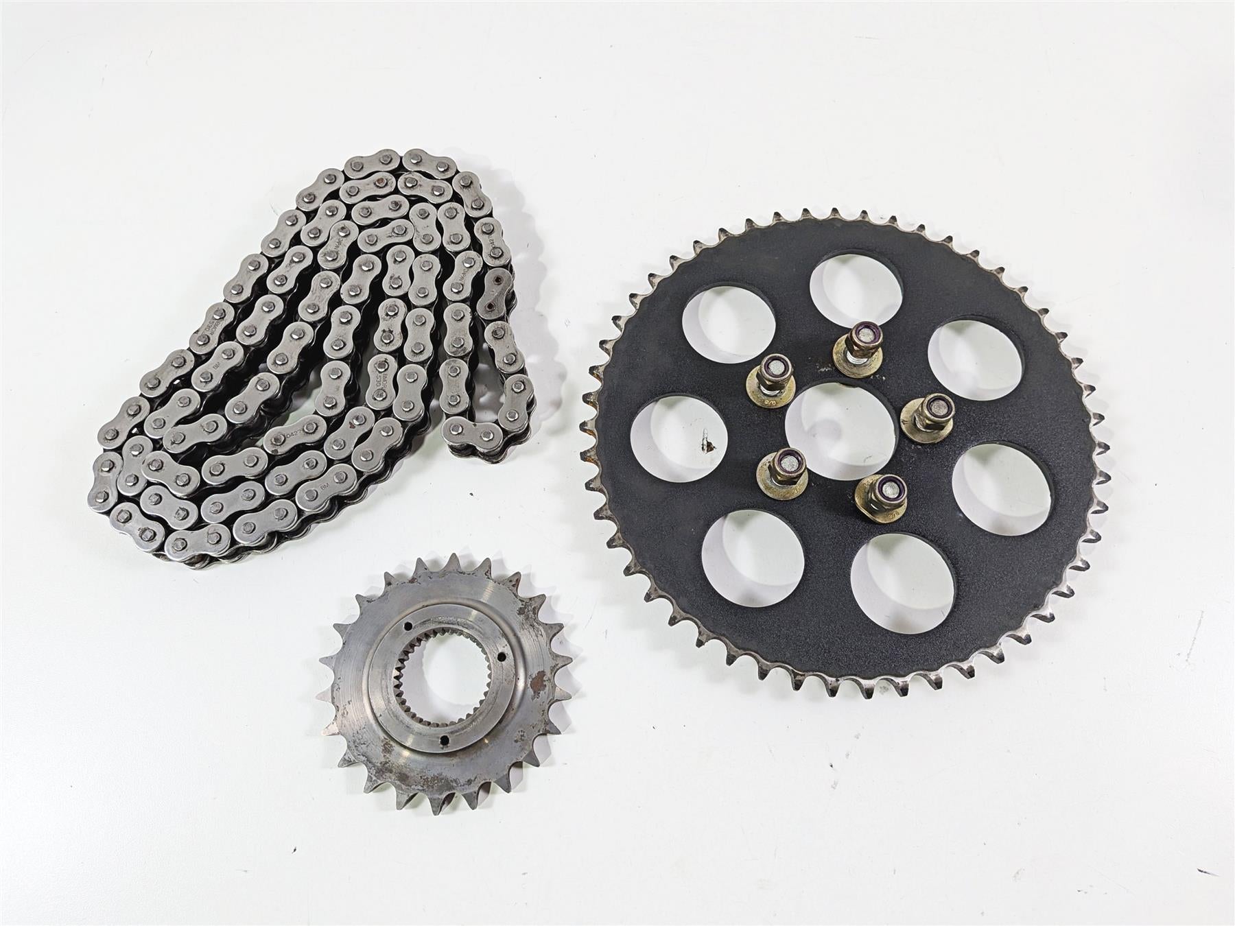 1993 Harley Touring FLHTCU Electra Glide Conversion Kit 22T to 51T 530 Chain {{ shop.shopifyCountryName }} - Mototech271