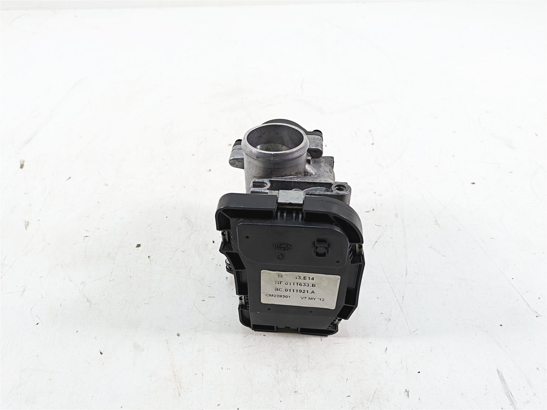 2013 Moto Guzzi V7 750 Stone Magneti Marelli Throttle Body CM228301 {{ shop.shopifyCountryName }} - Mototech271