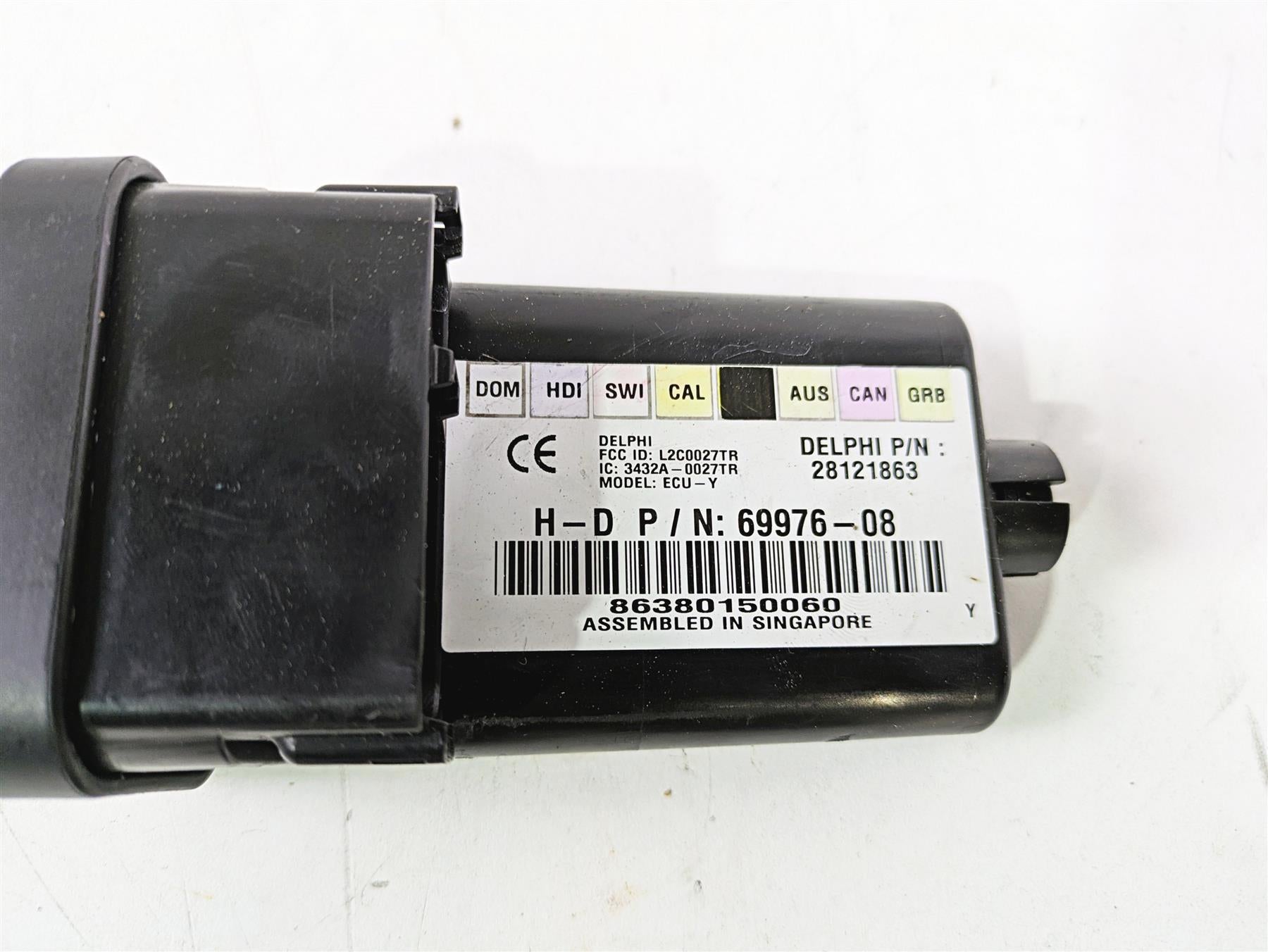 2010 Harley VRSCF Muscle Rod Tssm Security Flasher Module & Key Fob 69976-08 {{ shop.shopifyCountryName }} - Mototech271