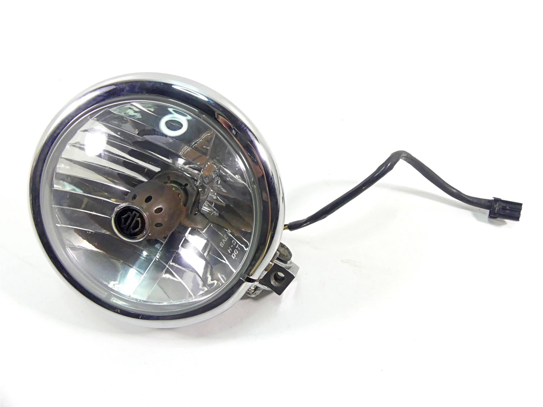 2014 Harley FXDL Dyna Low Rider Chrome Head Light Lamp Headlight 69774-07A | Mototech271