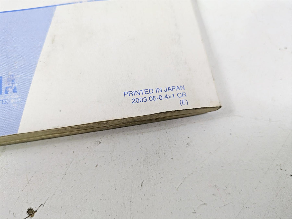 2004 Yamaha XVZ1300 Royal Star Oem Owners Manual Book 4XY-28199-15 {{ shop.shopifyCountryName }} - Mototech271