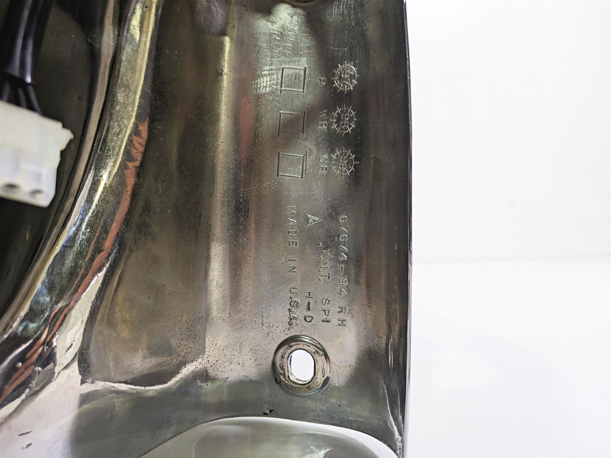 1998 Harley Touring FLHRCI Road King Chrome Headlight Nacelle Cover Set 67924-06 {{ shop.shopifyCountryName }} - Mototech271