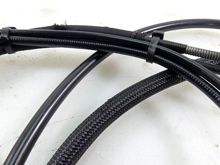 2017 Harley Dyna FXDB Street Bob 10" Risers Throttle Cable Clutch & Brake Line {{ shop.shopifyCountryName }} - Mototech271