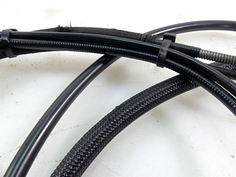 2017 Harley Dyna FXDB Street Bob 10" Risers Throttle Cable Clutch & Brake Line {{ shop.shopifyCountryName }} - Mototech271