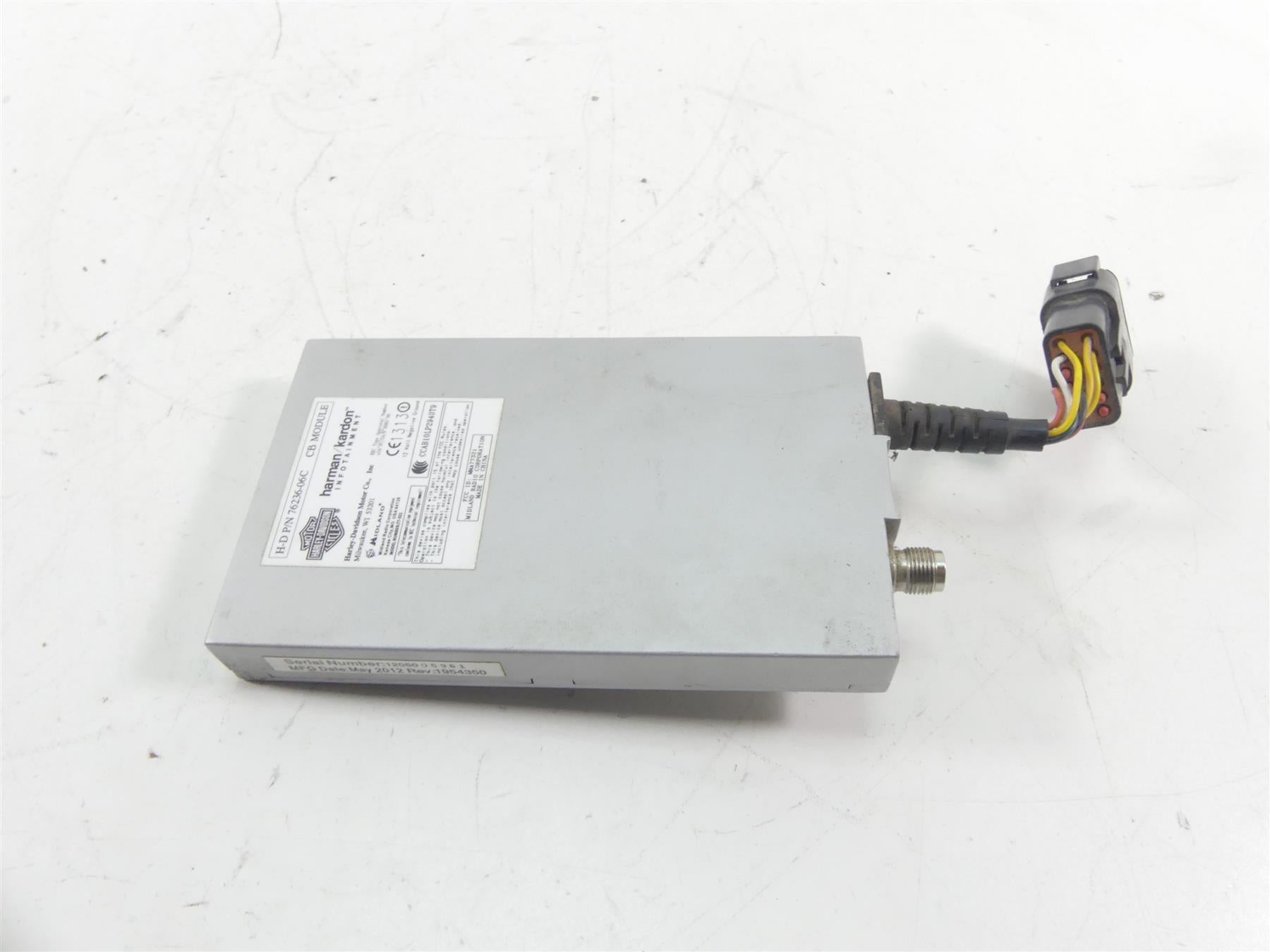 2013 Harley Touring FLHTK Electra Glide Cb Intercom Module Unit 76236-06C {{ shop.shopifyCountryName }} - Mototech271