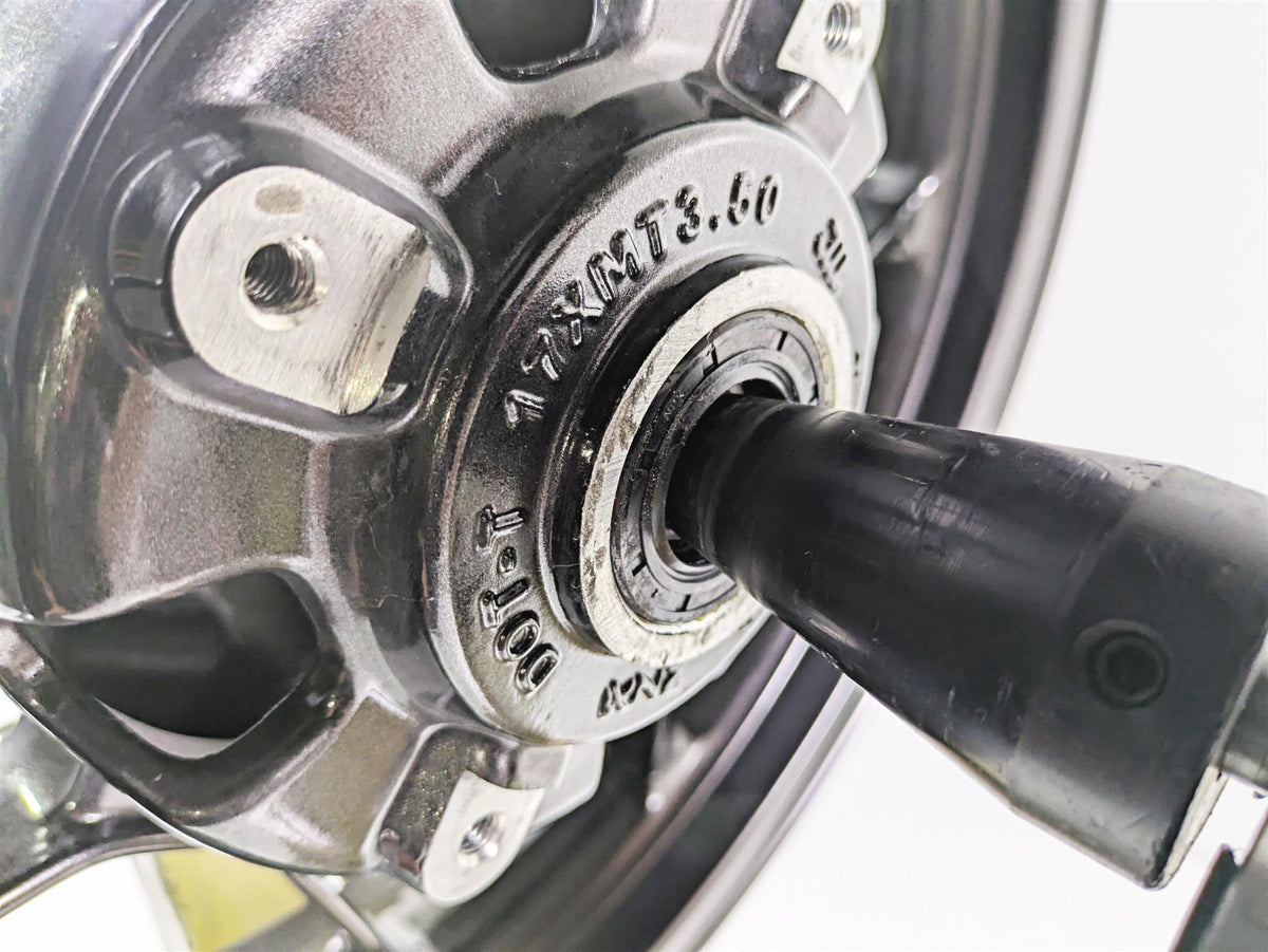 2016 Zero Motorcycles S 9.8 Straight Rear Wheel Rim & Rotor 17x3.5 23-08056-4 {{ shop.shopifyCountryName }} - Mototech271