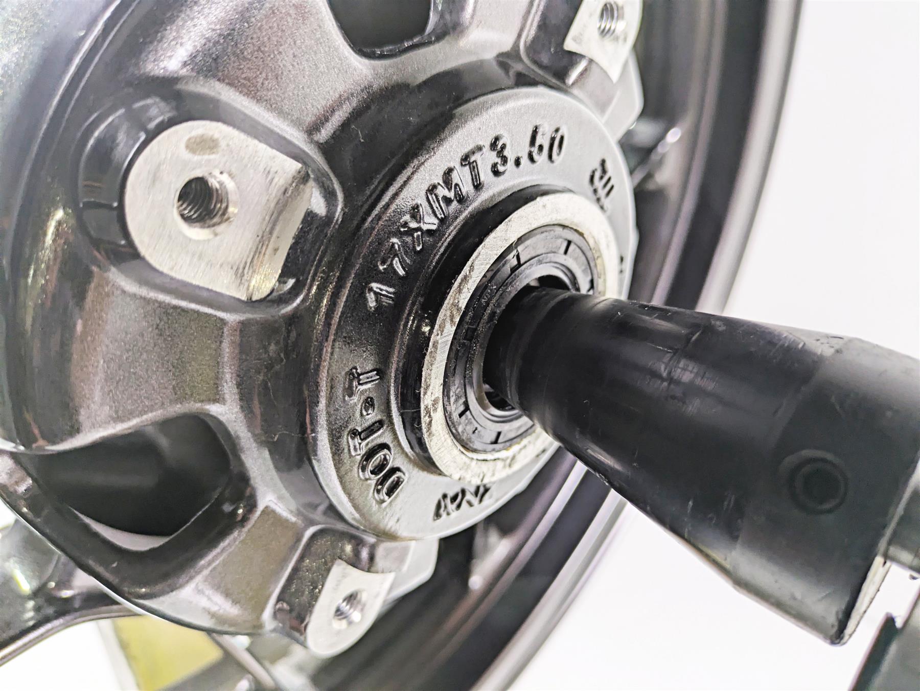 2016 Zero Motorcycles S 9.8 Straight Rear Wheel Rim & Rotor 17x3.5 23-08056-4 {{ shop.shopifyCountryName }} - Mototech271