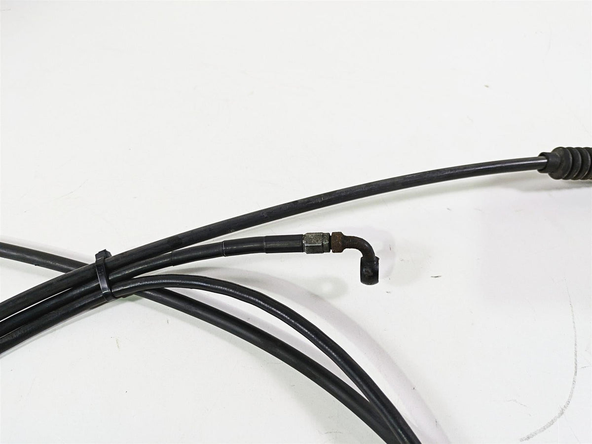 2008 Harley FLSTSB Cross Bones Apehanger Brake & Clutch Line Set {{ shop.shopifyCountryName }} - Mototech271